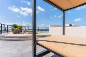 Studio Penthouse con vista al mar